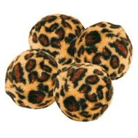 М'ячики хутряні леопард Trixie 4109 4 см 1 шт