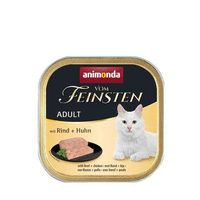 Корм Vom Fenisten adult для котів з яловиченою і куркою 100г Анімонда