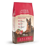 Сухий корм для дорослих собак середніх порід «М'ясне асорті» Універсальний,10 кг