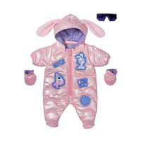 Набір одягу для ляльки BABY BORN серії "Deluxe" — ЗИМНИЙ СТИЛЬ (комбінезон, рукавиці, окуляри)
