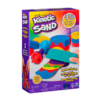 Набір піску для дитячої творчості — KINETIC SAND БАДУЖНИЙ МІКС (3 кольори, 383 g, аксес.)