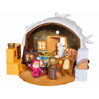 Будиночок Ведмеди зимовий Simba 9301023, ігровий набір із серії Маша та Ведмідь