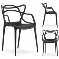 Крісло стілець для кухні вітальні барів Bonro B-486 чорне
