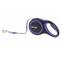 Поводок-рулетка AnimAll для собак весом до 15 кг, 3 м, фиолетовый