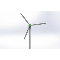 Вітро-енергетична установка, потужністю 10-30 кВт