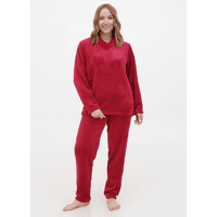 Жіноча махрова піжама або домашній костюм 52