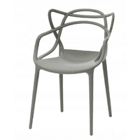 Крісло стілець для кухні вітальні барів Bonro B-486 сіре (4 шт)