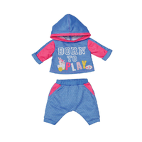 Набір одягу для ляльки BABY BORN — СПОРТИВНИЙ КОСТЮМ ДЛЯ БЕГА (на 43 cm, блакитний)