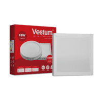 Квадратний світлодіодний накладний світильник Vestum 18W 4000K 220V 1-VS-5403