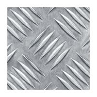 Лист алюмінієвий рифлений 5мм "квінтет" 1,25х2,5м