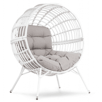 Садове крісло Arancia DV-035BA біло-сірий