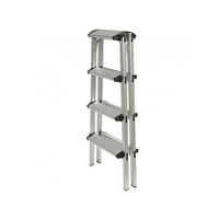 Лестница алюминиевая двухсторонняя Кентавр 4Д