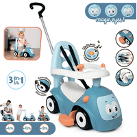 Машина для катання малюка 'Маестро' 3 в 1, зі звук. ефектами, блакитна, 6 міс.+