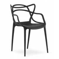 Крісло стілець для кухні вітальні барів Bonro B-486 чорне (4 шт)