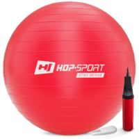 Фітбол Hop-Sport 85cm HS-R085YB red + насос