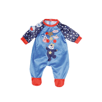 Одяг для ляльки BABY BORN серії "День народження" — ПРАЗНИЧНИЙ КОМБІНЕЗОН (на 43 cm, синій)