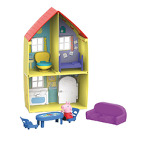 Ігровий набір Peppa — ДОМІК ПЕППИ (будиночок із меблями, фігурка Пеппи)
