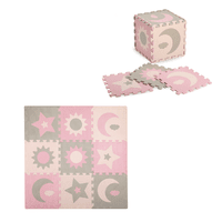 Килимок-пазл MoMi NEBE pink (90 x 90 cm)