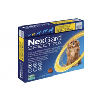 Таблетки Boehringer Ingelheim NexGard Spectra против паразитов для собак S, 3.5-7.5 кг, упаковка