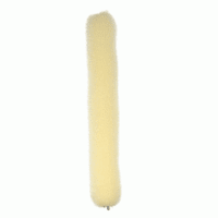 Валик для причесок белый, 20 см