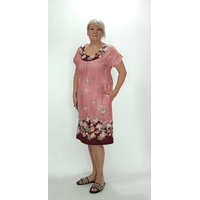Жіноча літня сукня великих розмірів 58