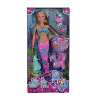 Лялька Штеффі 'Русалонька' з підводним єдинорогом, що змінює колір, з аксес., 3+