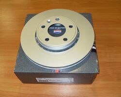Гальмівний диск передній ( з антикорозійним покриттям ) ABS на 1.9 / 2.0 / 2.5dci - RENAULT TRAFIC / OPEL VIVARO