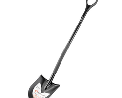 Лопата штикова, металева ручка, 198х288х1200 мм INTERTOOL FT-2011