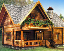 Дерев'яні будинки з оциліндрованого бруса