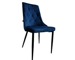 Стілець крісло для кухні, вітальні, кафе Bonro B-426 синє