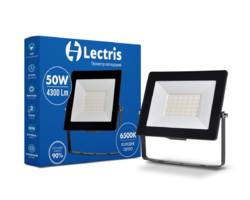 Світлодіодний прожектор Lectris 50W 4300Лм 6500K 185-265V IP65 1-LC-3004