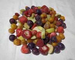 Суміш Компотна №2 (полуниця , яблуко зі шкіркою, ожина, алича жовта)