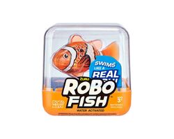 Інтерактивна іграшка ROBO ALIVE — РОБОРИБКА (жовтогаряча)