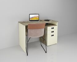 Комп'ютерний стіл Soft Дракар / Мигдаль
