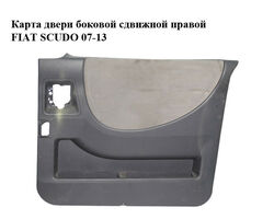 Карта двери боковой сдвижной правой FIAT SCUDO 07-13 (ФИАТ СКУДО) (1498948077, 1496166792, 1496166673,