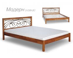 Ліжко Модерн з ковкою