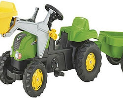 Дитячий трактор із причепом і ковшем Rolly Toys 023134