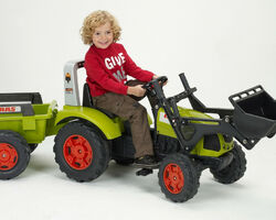 Дитячий трактор на педалях Falk 1040M Claas Arion 430