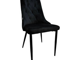 Стілець крісло для кухні, вітальні, кафе Bonro B-426 чорне