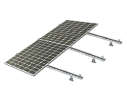 Комплект кріплень для сонячних панелей на дах X3