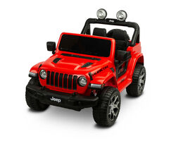 Дитячий електромобіль Caretero (Toyz) Jeep Rubicon Red
