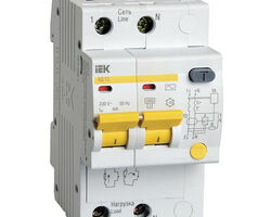 Диференційний автомат IEK АД12 2P 32A 30мА тип АC ( MAD10-2-032-C-030 )