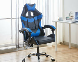 Крісло геймерське Bonro BN-810 синє