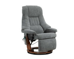 Крісло для відпочинку Avko Style ARMH 004 Grey з масажем та підігрівом