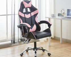 Крісло геймерське Bonro BN-810 рожеве