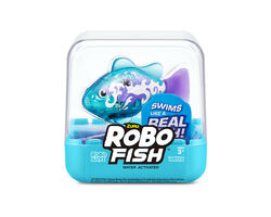 Інтерактивна іграшка ROBO ALIVE S3 — РОБОРИБКА (блакитна)