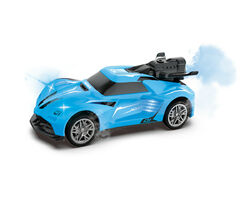 Автомобіль Spray Car на р/к — Sport (блакитний, 1:24, світло, вихлопна пара)