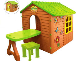 Будинок ігровий для дітей зі столиком Mochtoys 11045