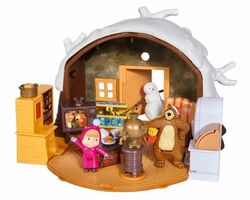 Будиночок Ведмеди зимовий Simba 9301023, ігровий набір із серії Маша та Ведмідь