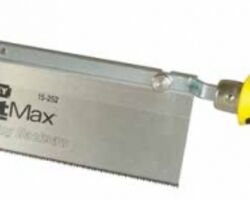 0-15-252 ножовка чисторежущая Stanley "FатMах" реверсивная, длина 250 мм, высота 55 мм, 13 зубьев на дюйм